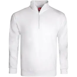 FWRD Quarter Zip Sweater White Front
